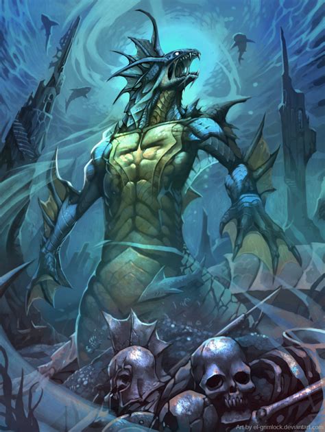 Abyssal Monster By El Grimlock On Deviantart