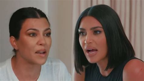 Part Two Of Kim And Kourtney Kardashian S Fight Ends With Blood And Tears
