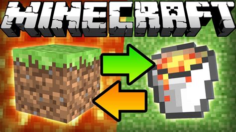 If Lava And Grass Switched Places Minecraft Youtube