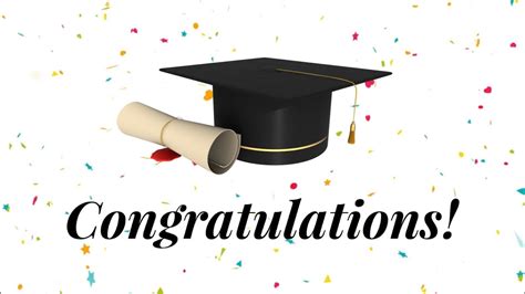 Congratulations On Your Graduation 🎓 Youtube