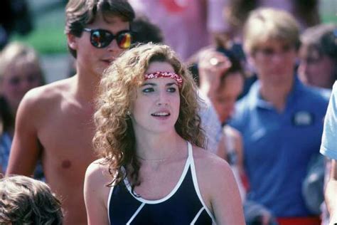 Melissa Gilbert 1982 Photo Competing In 80s Headband