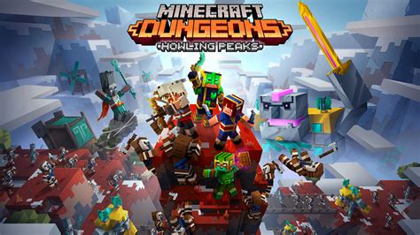 Minecraft Dungeons Howling Peaks For Nintendo Switch Nintendo