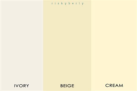 Nama dari spektrum bisa dan akan bertambah, namun spektrum warna yang manusia normal dapat lihat akan tetap sama. Tips Bermain dengan Warna Krem di Rumah Idaman Anda - ARSITAG