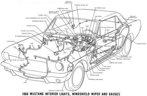 Wire according to the wiring diagrams on pages 21 and 22. 1966 Mustang Wiring Diagrams - Average Joe Restoration