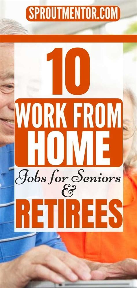 30 Part Time Jobs For Seniors Above 60 Legitimate Work From Home