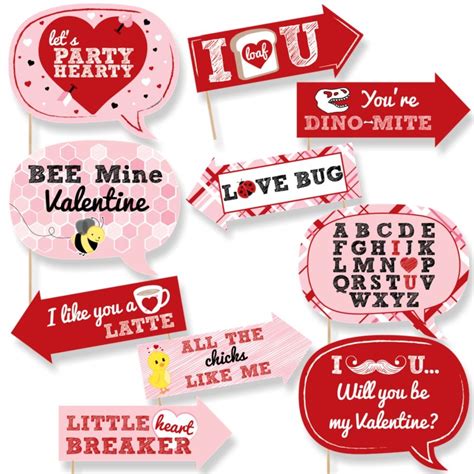 Big Dot Of Happiness Funny Valentines Day Valentines Day Photo