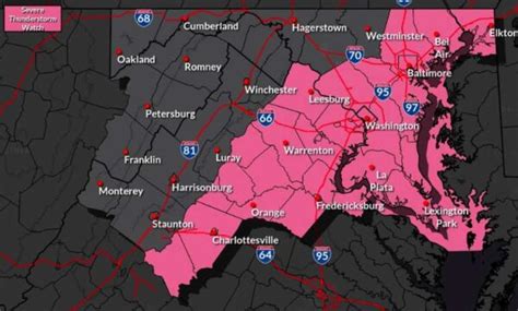 Just In Severe Thunderstorm Watch Issued For Alexandria Alxnow