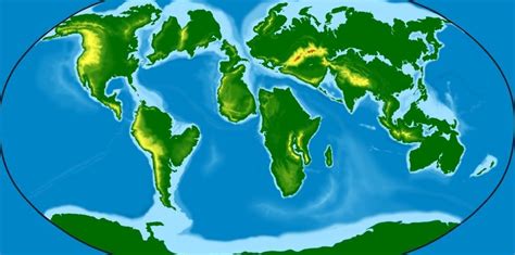 Earth In 50 Million Years Future Maps On The Web