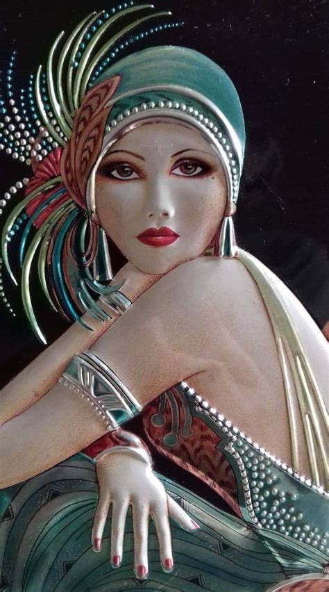 Pin By Lynn Nelson On Vintage In 2022 Art Deco Paintings Art Deco Illustration Art Deco Fashion
