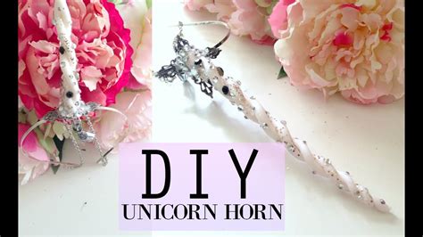 Easy Diy Unicorn Horn Headpiece Tutorial Pinterest Inspired Youtube