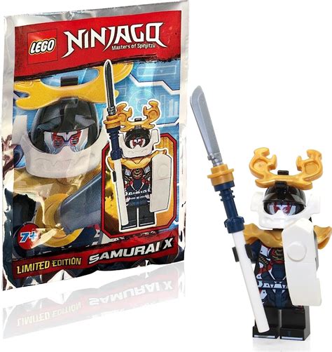 lego ninjago minifigure samurai x sons of garmadon limited edition foil pack building