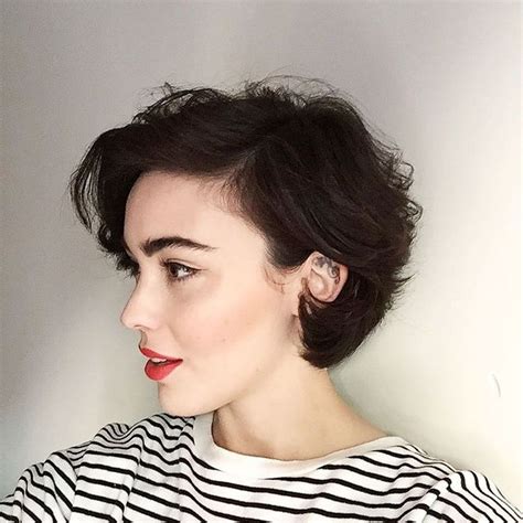This very simple hairstyle can give off a more relaxed vibe. 2272 best images about Hair and Makeup on Pinterest
