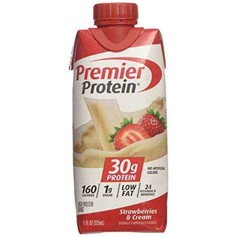 Premier Protein High Protein Shake Strawberry Cream 11 Fl Oz 12