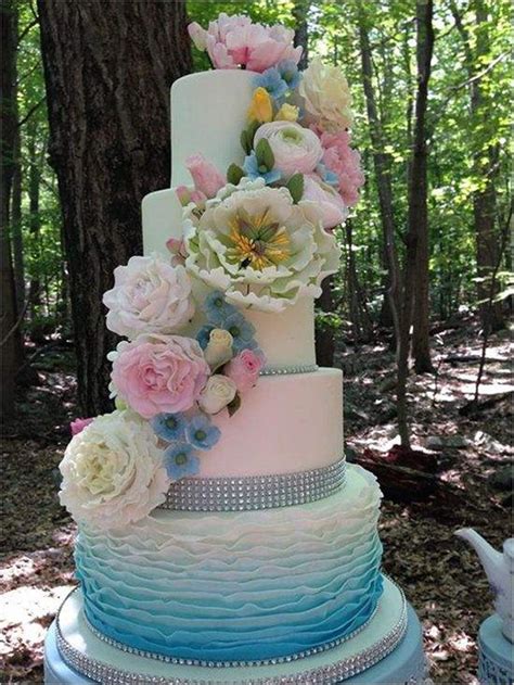 18 Pastel Wedding Cake Ideas For 2016 Spring