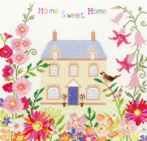 Home Sweet Home By Sarah Summers Cross Stitch House Cross Stitch
