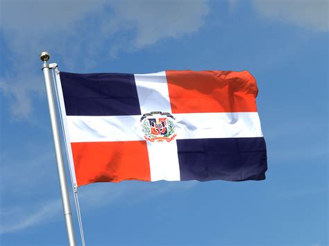 Drapeau République Dominicaine 25 Tailles Disponibles Monsieur Des
