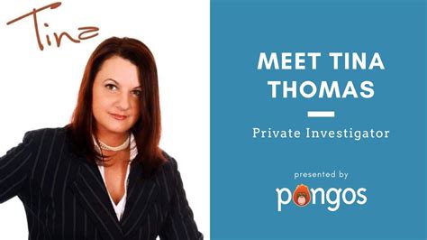 Meet A Private Investigator Tina Thomas Youtube