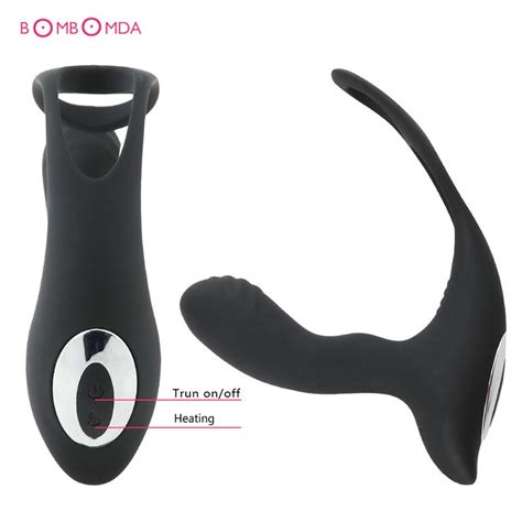 Safe Silicone Anal Plugs Vibrators USB Rechargeable Prostate Massage