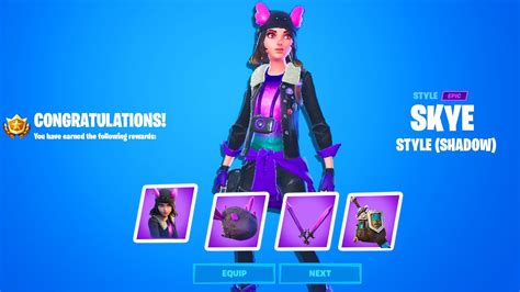 How To Get Shadow Or Ghost Skye Complete 18 Skye Challenges Fortnite