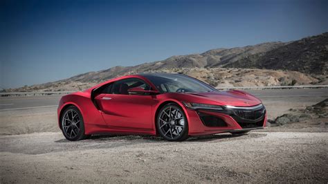 2017 Acura Nsx Red 3 Wallpaper Hd Car Wallpapers 8239