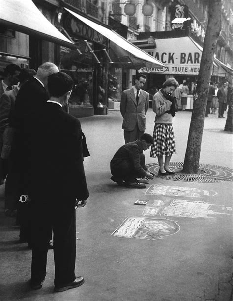 Paris 1954 Boulevard Saint Michel Narrative Photography Types Of Photography Street