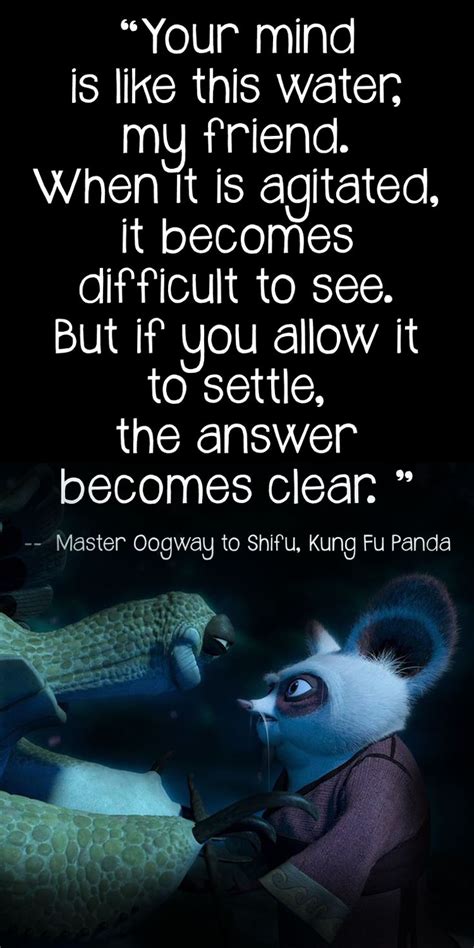 Master Shifu Quotes Yesterday Is History You Are Too Concerned With