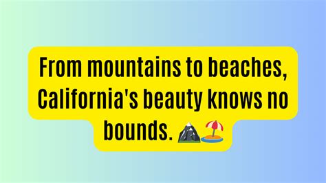 100 Awesome California Captions Quotes And Puns For Instagram