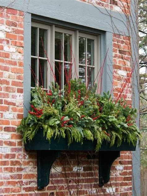 30 Gorgeous Christmas Decorating Idea Window Box Craft And Home Ideas