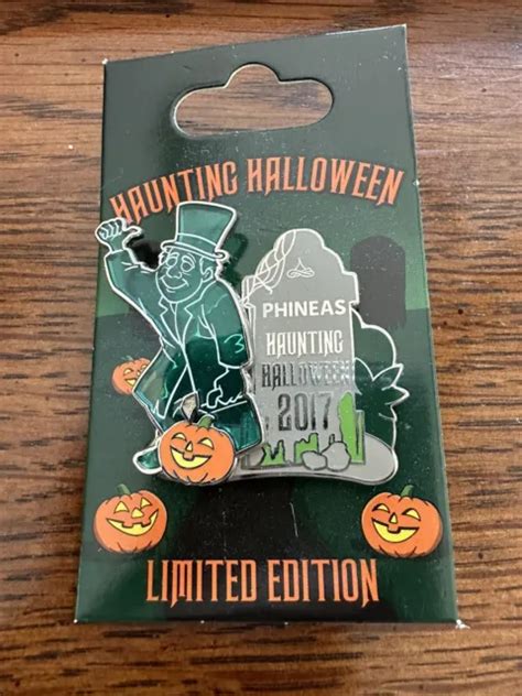 Disney Hitchhiking Ghost Haunted Mansion Halloween Phineas Pin 1500