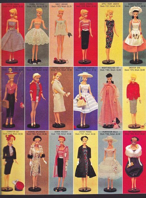 Check Out The Prices Of Those Dolls Vintage Barbie Clothes Vintage