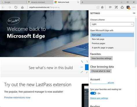 Whats New With Microsoft Edge For Windows 10 Anniversary