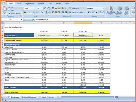 But you can get pretty close. 7+ excel rental property spreadsheet - Excel Spreadsheets Group