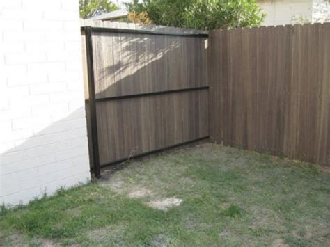Fences tend to go unnoticed when they're conventional. New fence with steel runners, any thoughts. - DoItYourself.com Community Forums