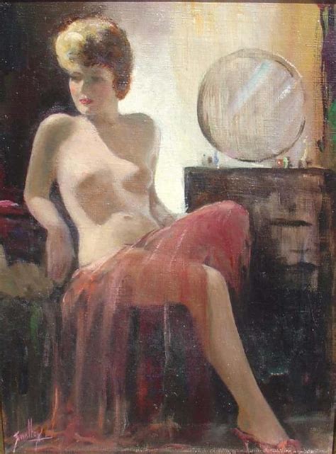 John F Swalley American Art Deco Nude C 1935 Modernism
