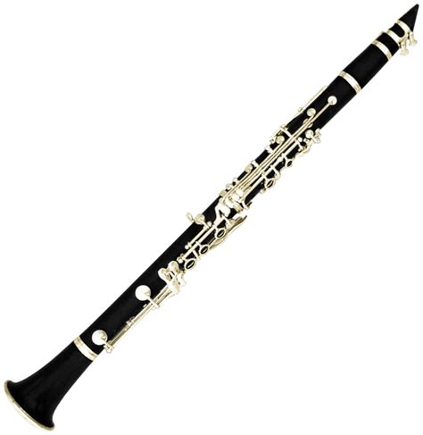 Clarinet Clipart Black And White Clarinet Black And White Transparent
