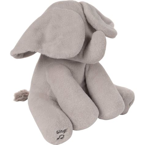 Gund Animated Flappy The Elephant Stuffed Animal Plush 12 In Gray