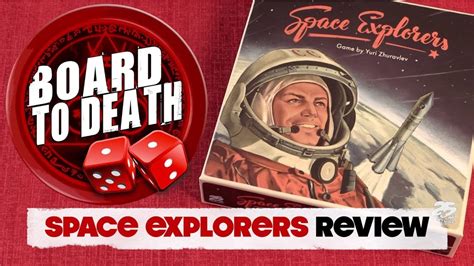 Space Explorers Board Game Review Youtube