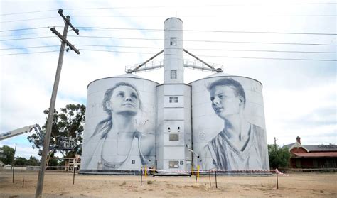 silo art trail st arnaud grain silos to be transformed through creative activations fund the