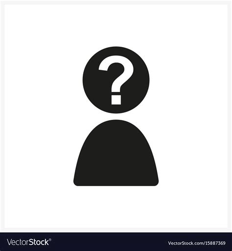 Anonymous Male Profile Picture Emotion Avatar Vector Image