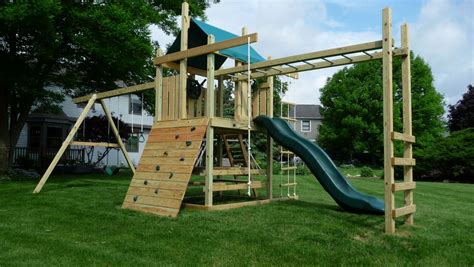 Ohio Playset Backyard Swing Sets Backyard Playset Play Area Backyard