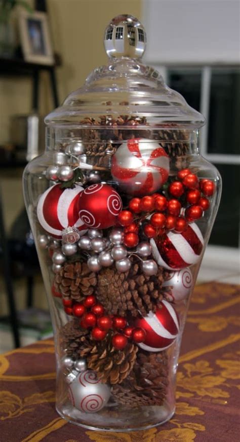 15 Ways To Display Christmas Ornaments Beyond The Tree Holiday