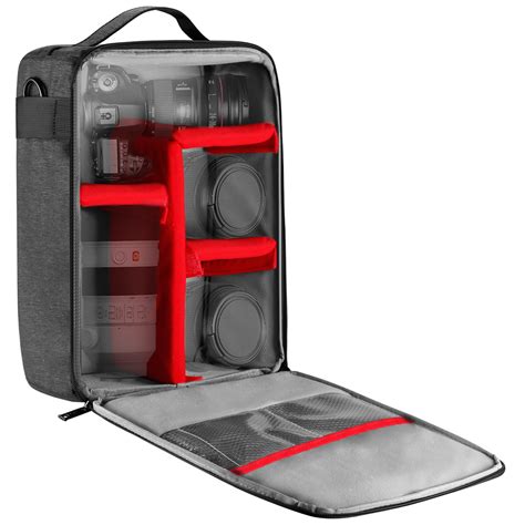 Neewer Nw140s Waterproof Camera And Lens Storage Carrying Case Soft
