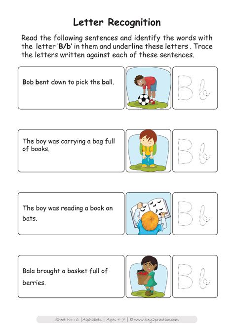 We have a large number of english language worksheet for you below. English Worksheets On Alphabet For Grade 1 - key2practice ...