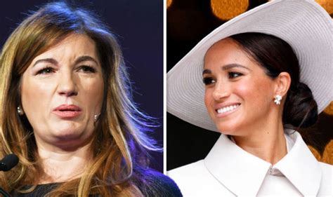 Karren Brady Wades Into Meghan Markles Crass Move Claiming Shoot Is Out Of Touch Celebrity