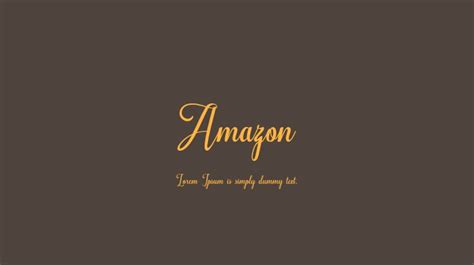 Amazon Font Download Free For Desktop And Webfont