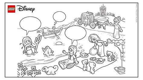 It's so easy to add your bricks and figs to make these lego activities extra special. Lego Friends Christmas Coloring Pages - Inerletboo