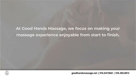 Good Hands Massage Citrus Heights California 95610 Youtube