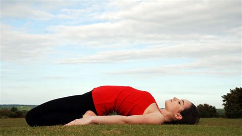 Yoga Pose Just Lying Down