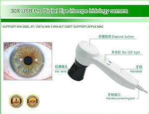 Amazon Com New Usb Iriscope Iris Analyzer Iridology Camera With Pro