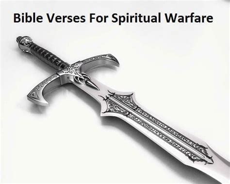Bible Verses For Spiritual Warfare